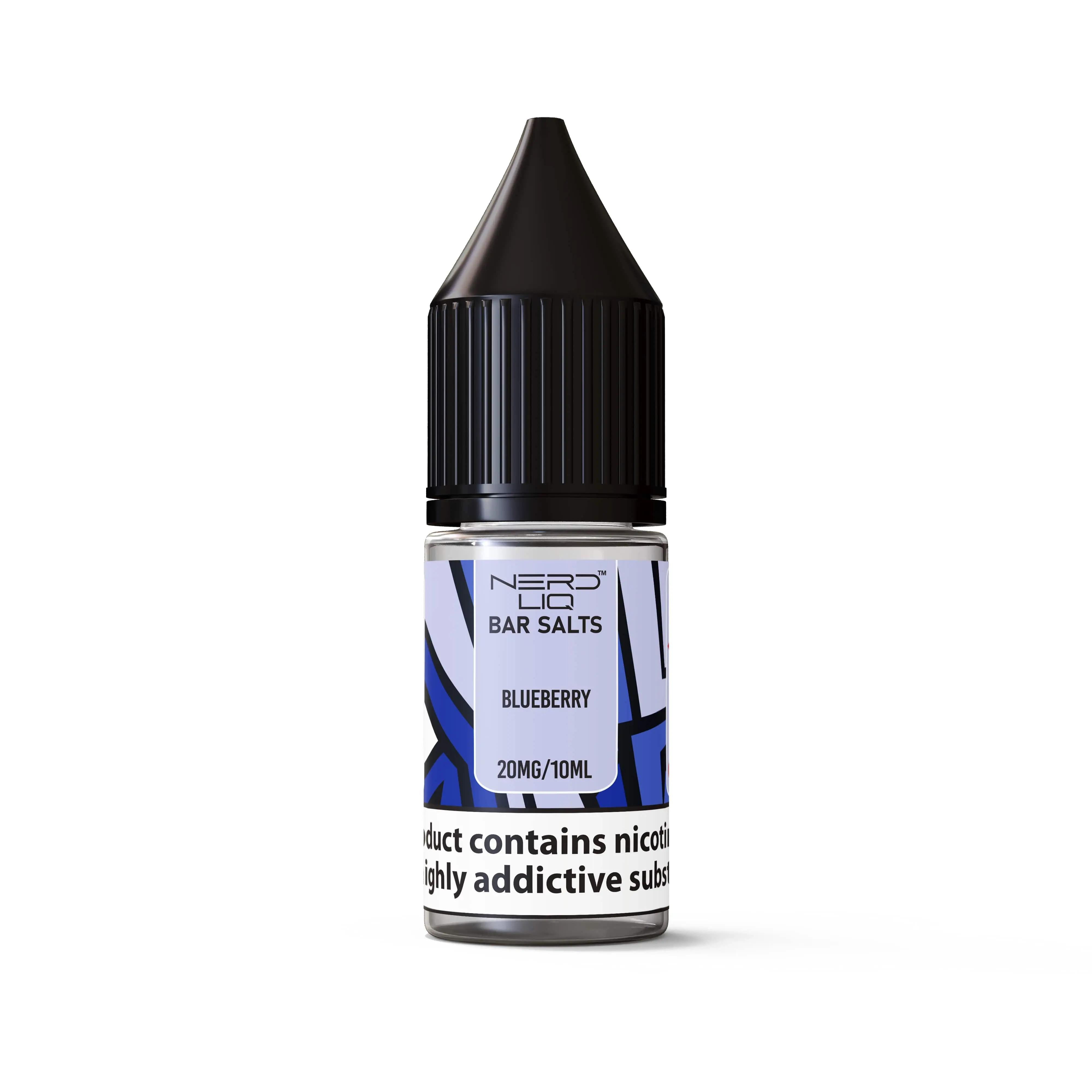 Product Image of Blueberry Nic Salt E-liquid by Nerd Liq 10ml